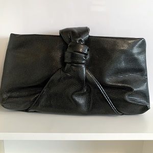 Oversized Patent Leather Clutch
